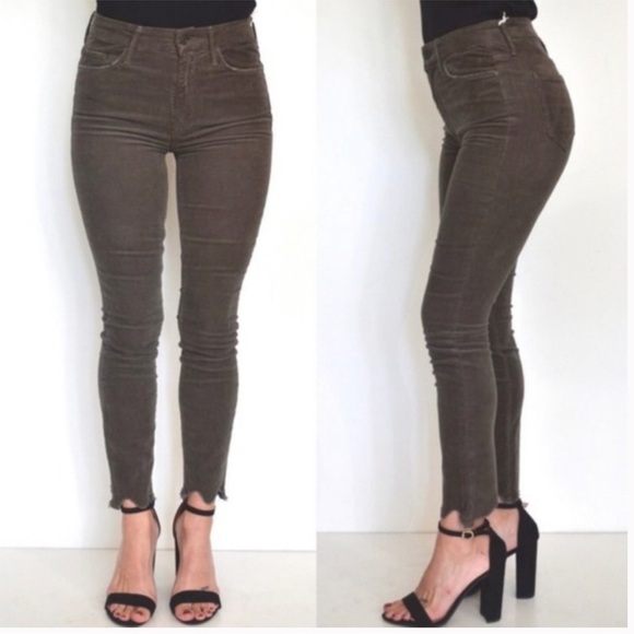 MOTHER High Waisted Looker Ankle Chew in Hopscotch, Size 24 - Picture 2 of 10